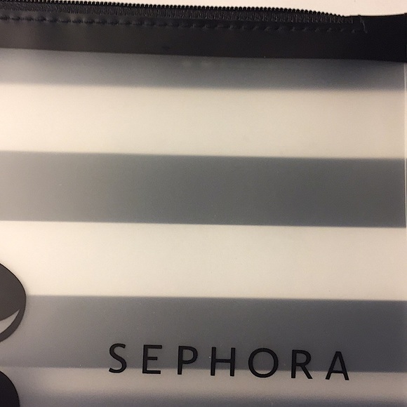 SEPHORA - SLIM / THIN COSMETIC POUCH (NWT) - Picture 3 of 7